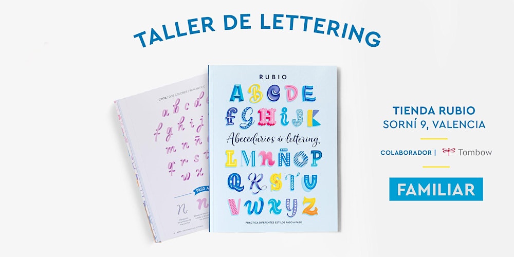 Taller FAMILIAR de Lettering ¡DIBUJAMOS EL ABECEDARIO!