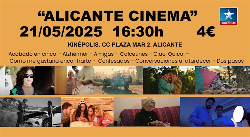 CORTOMETRAJES “ALICANTE CINEMA” SESIÓN 1