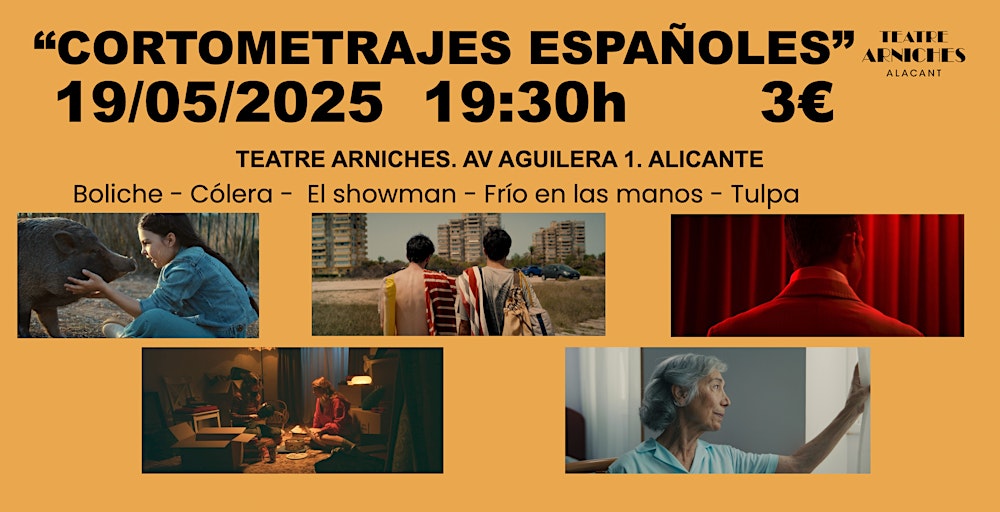 CORTOMETRAJES ESPAÑOLES SESIÓN 2
