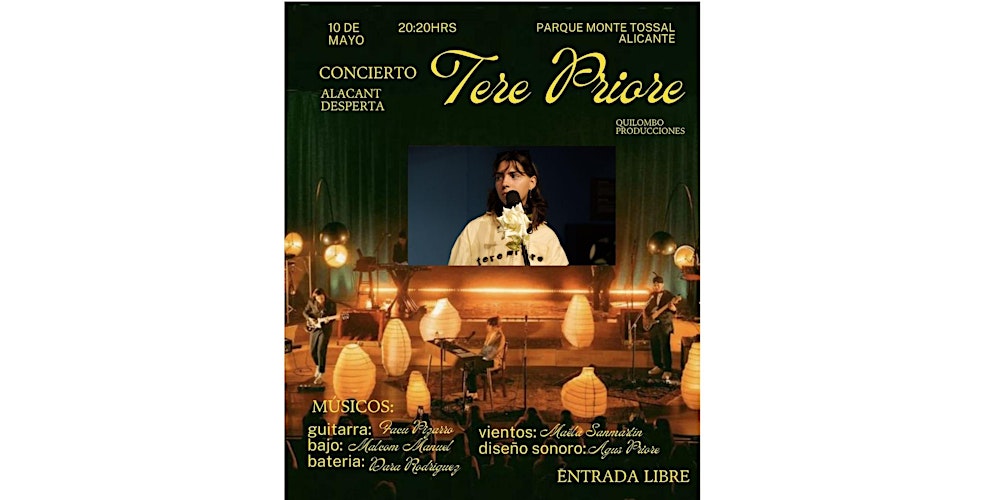 Concierto Tere Priore