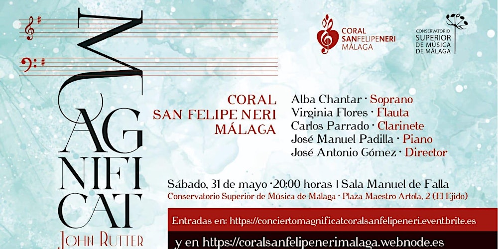 Concierto MAGNIFICAT, John Rutter