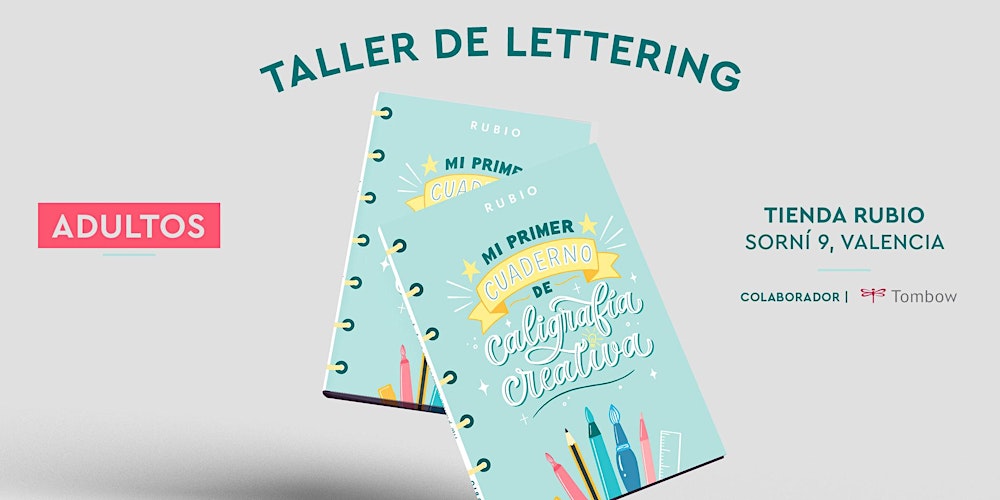 Taller de Lettering para adultos “TRAZOS PARA EL VERANO”
