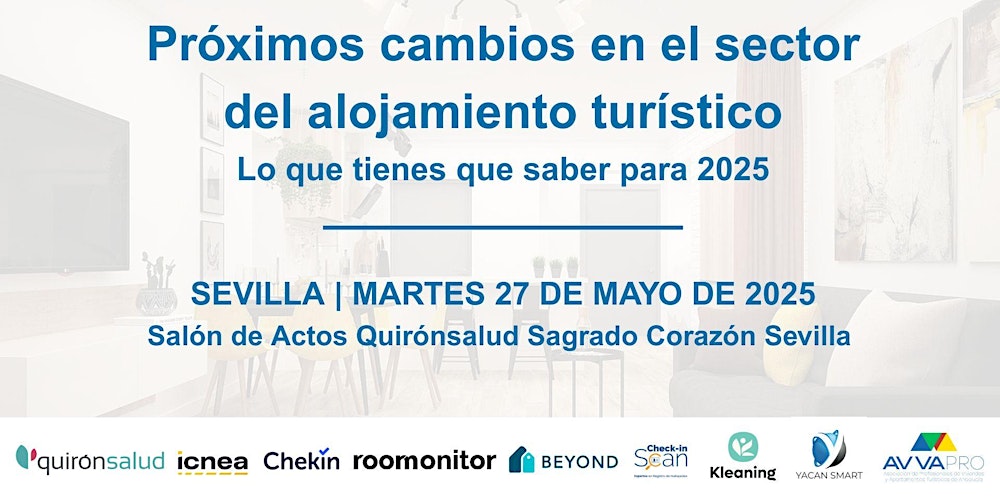 JORNADA PRESENCIAL PARA PROFESIONALES DEL ALOJAMIENTO TURÍSTICO EN SEVILLA