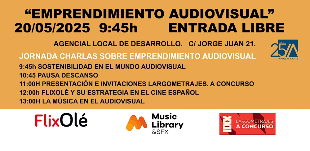 JORNADA EMPRENDIMIENTO AUDIOVISUAL