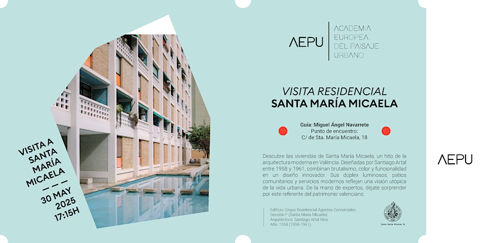 Ciclo de Visitas de Arquitectura a Residenciales: Santa María Micaela
