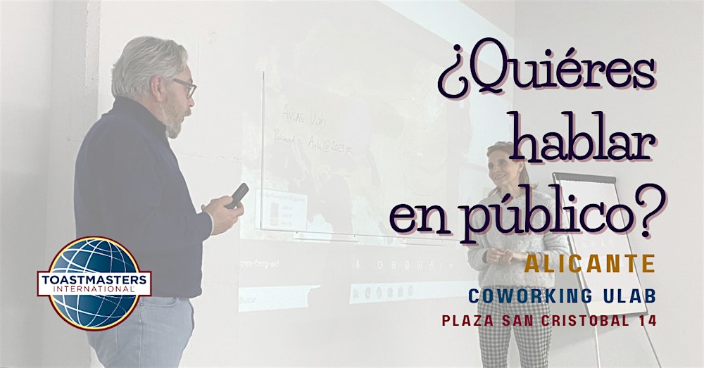 ¿Quieres aprender a hablar en público?