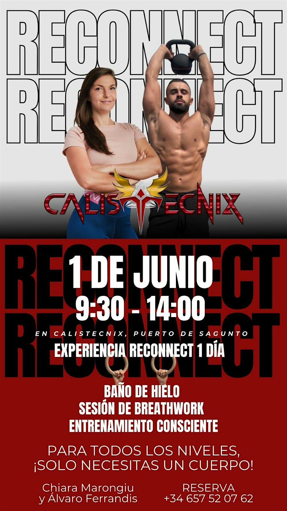 ReConnect | Ice-Bath, Respiración y Movimiento en Puerto de Sagunto
