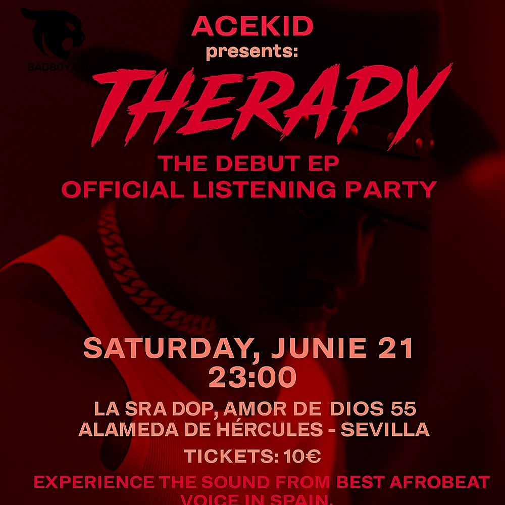 THERAPY – EP Listening Party by AceKid
