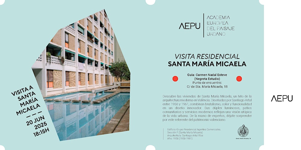 Ciclo de Visitas de Arquitectura a Residenciales: Santa María Micaela