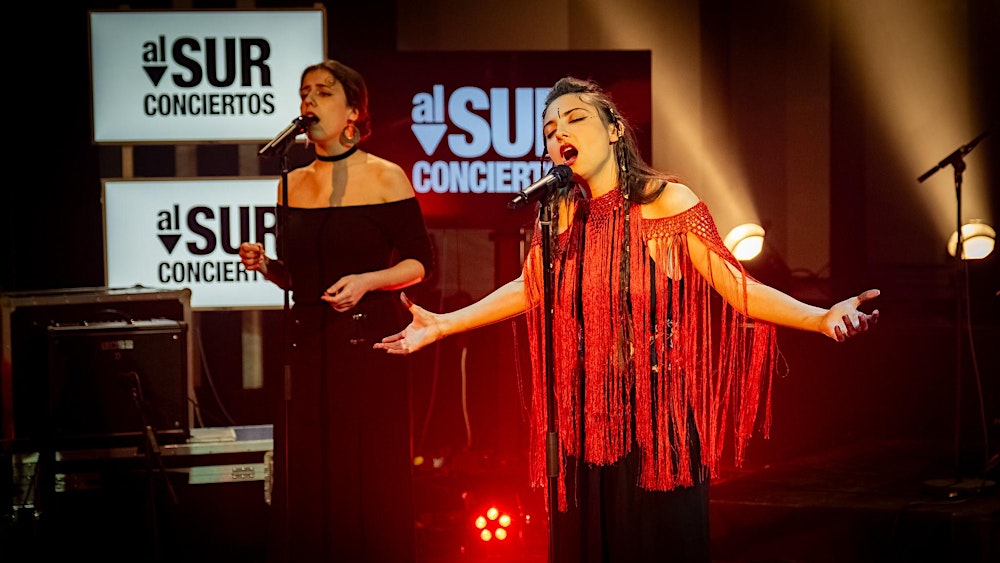 Clara Incendio en concierto