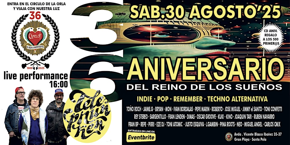 CAMELOT-36 ANIVERSARIO