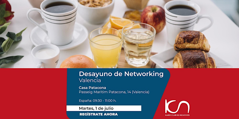 KCN Desayuno de Networking Valencia – 1 de julio