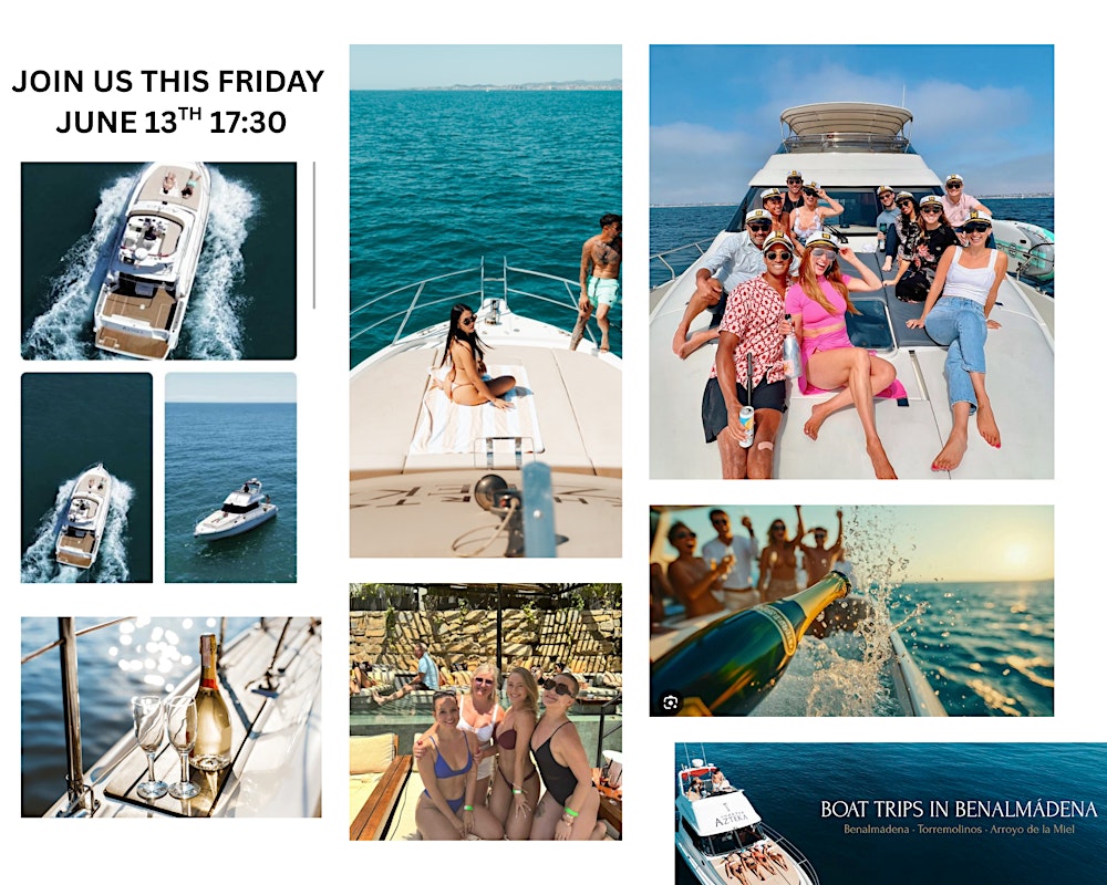 Boat And Champagne Trip This Friday