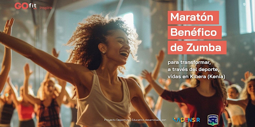 Maratón Benéfico de Zumba para transformar vidas en Kibera (Kenia)