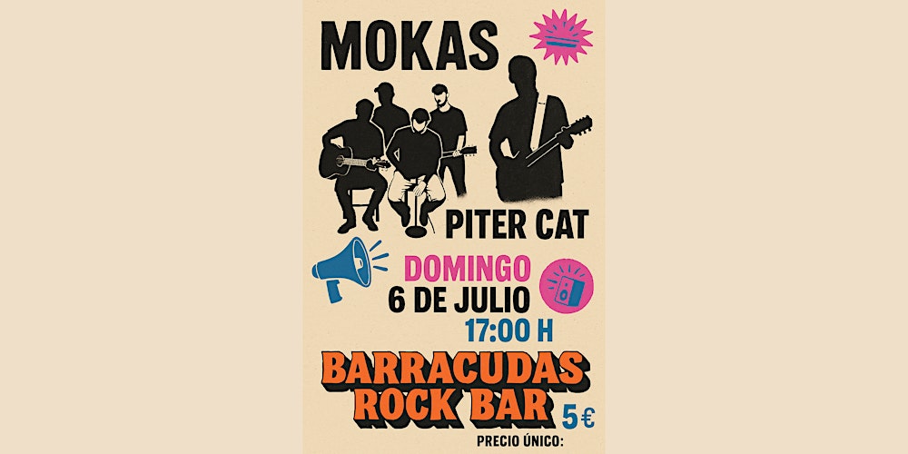 Concierto de MOKAs y Piter Cat