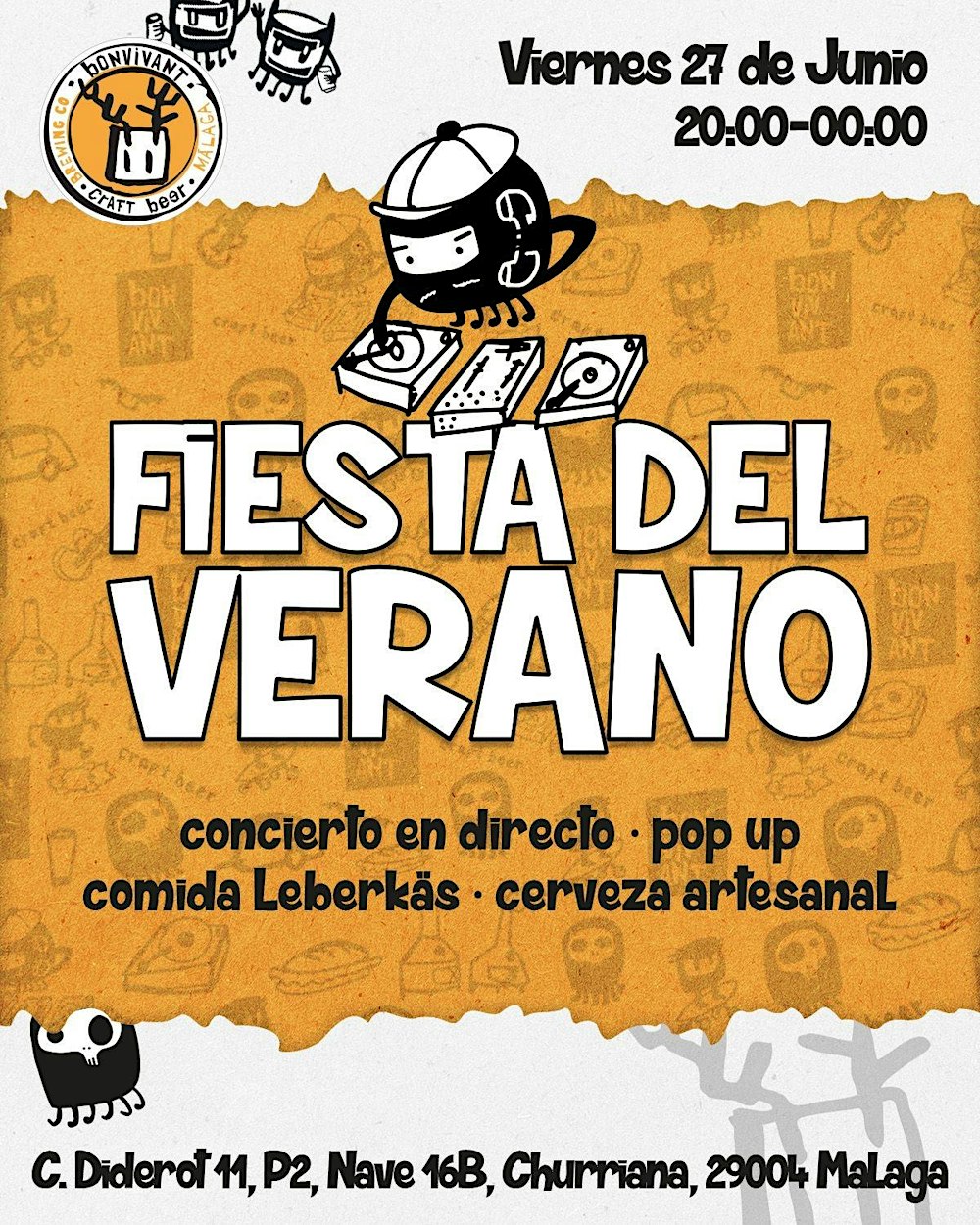 Bonvivant la fiesta del verano