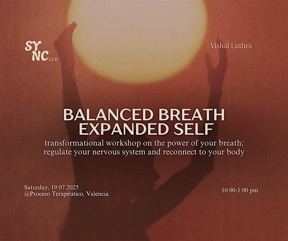 Balanced breath, expanded self workshop