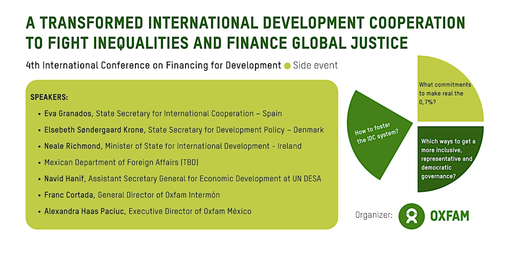 A transformed cooperation to fight inequalities and finance global justice