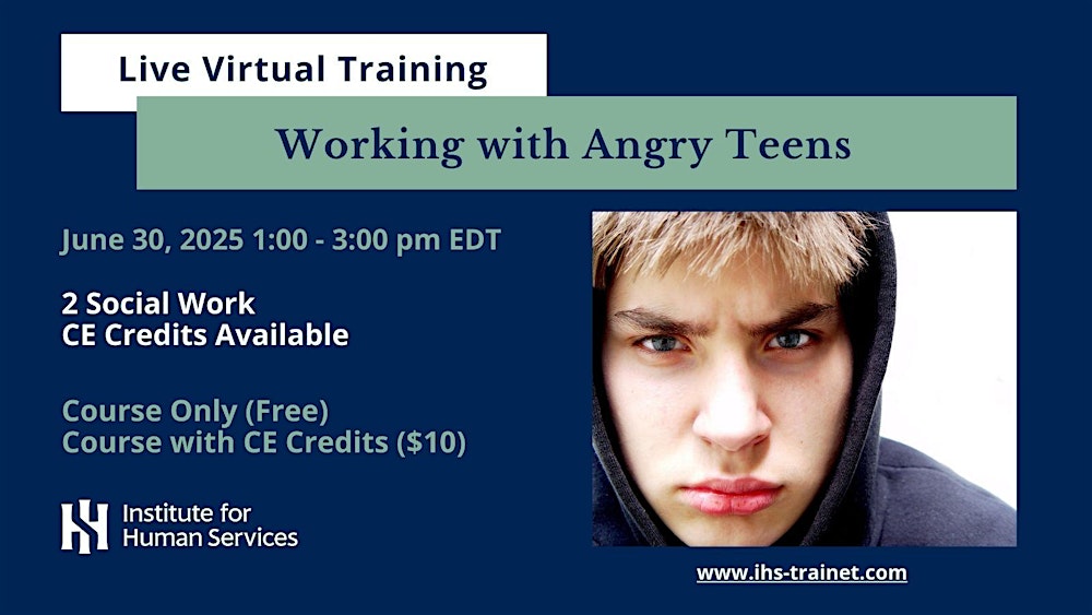 Working with Angry Teens