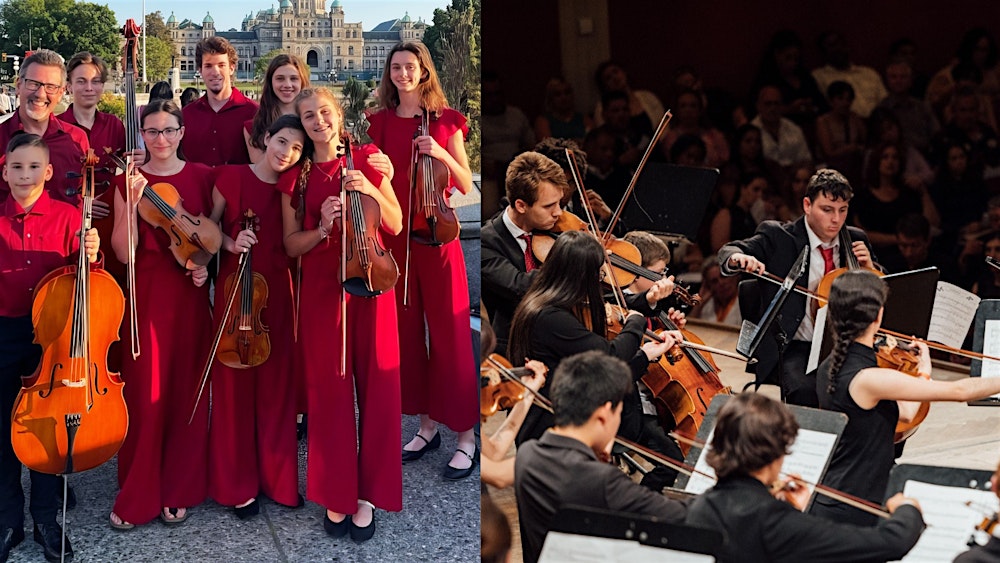 Concierto internacional: Orquestas de Canadá, Portugal y España