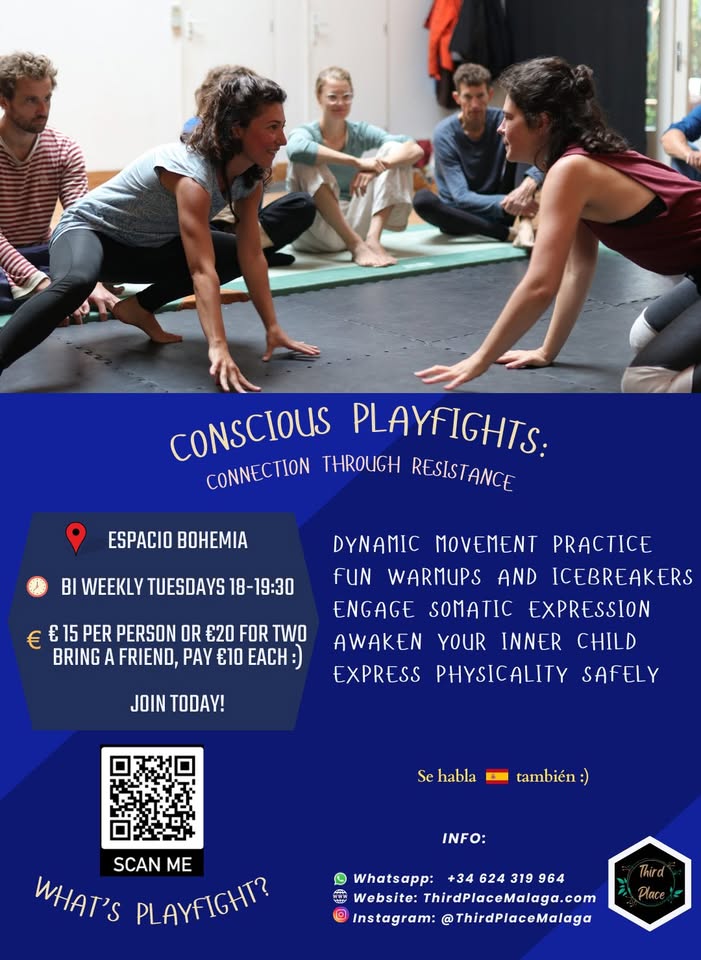 Conscious Playfights: Movement, Connection, Non-Violent Confrontation & Play