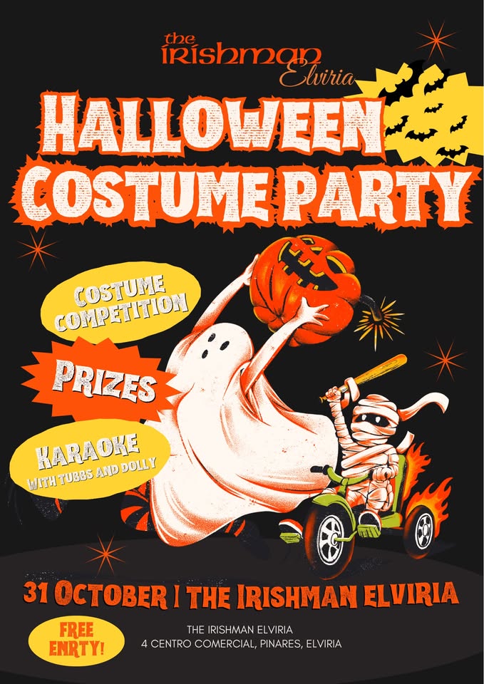 Halloween Party at The Irishman Elviria