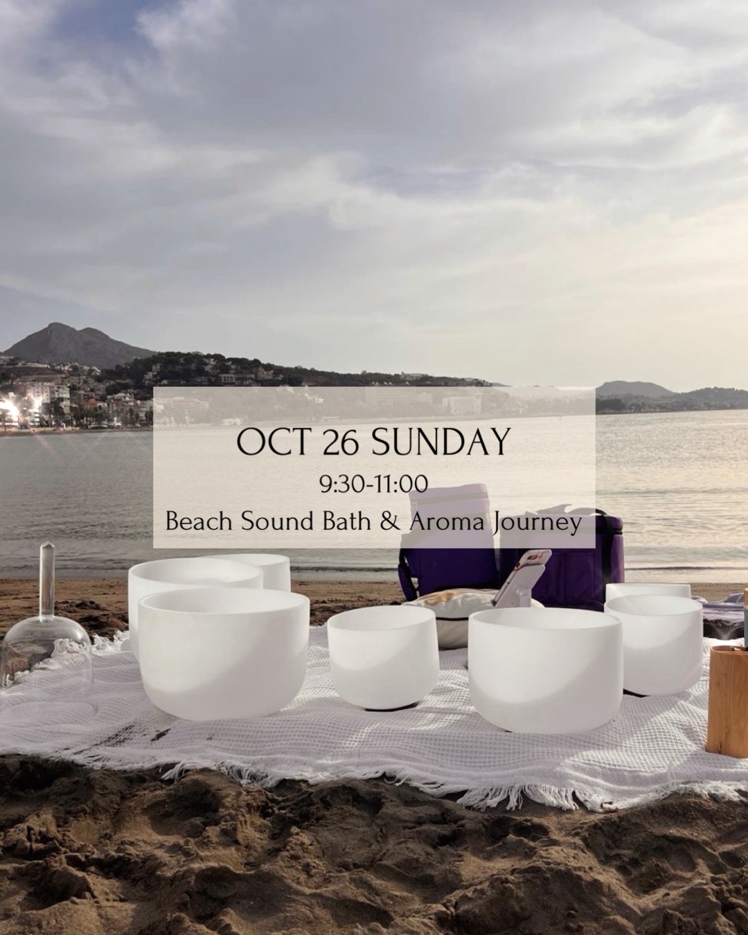 Beach Sound Bath & Aroma