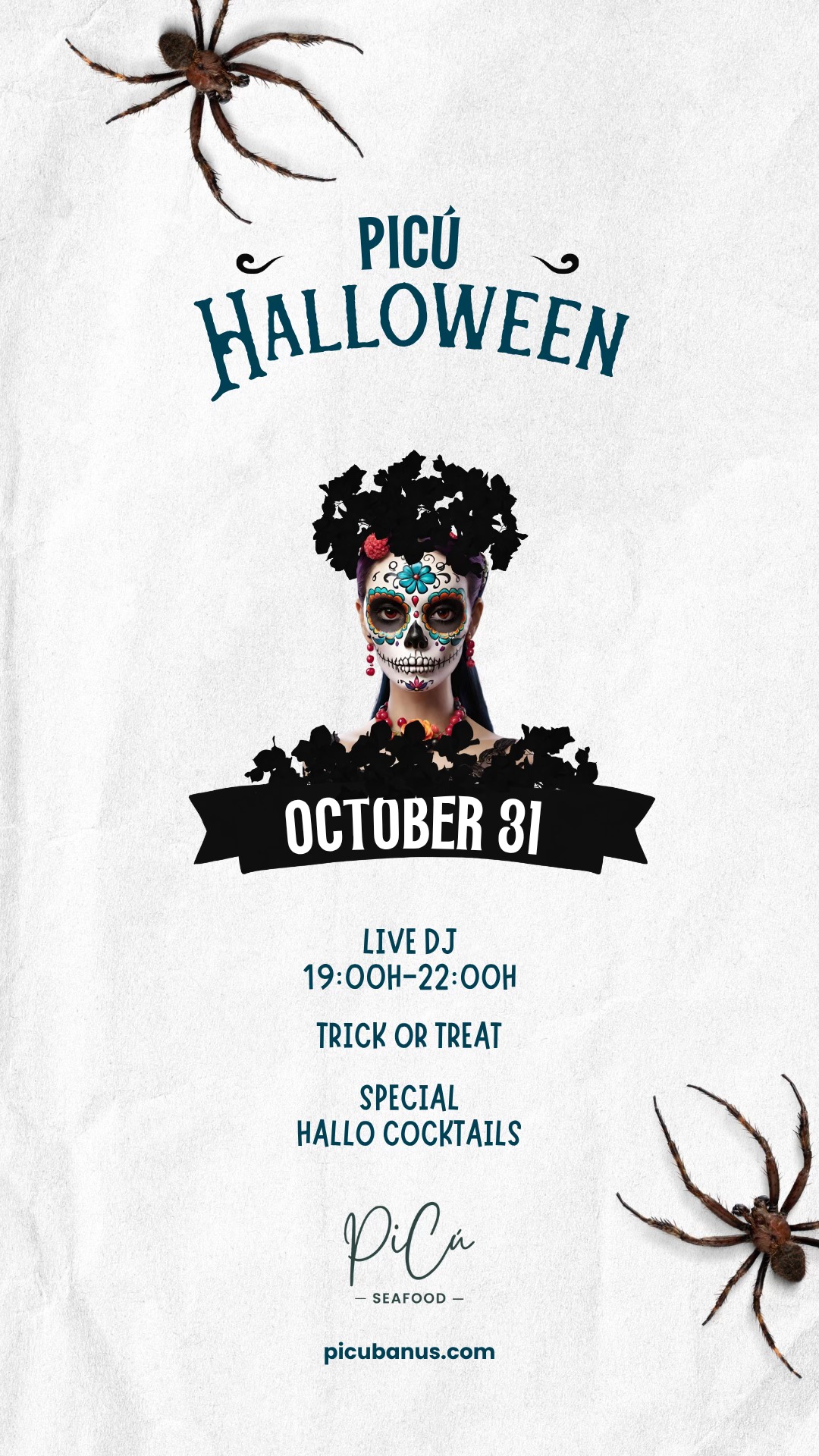 Halloween Dinner & DJ Night | Picu Banús Puerto Banús