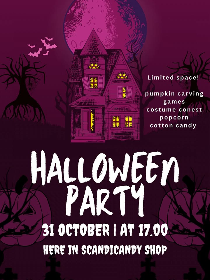 Halloween party Scandicandy