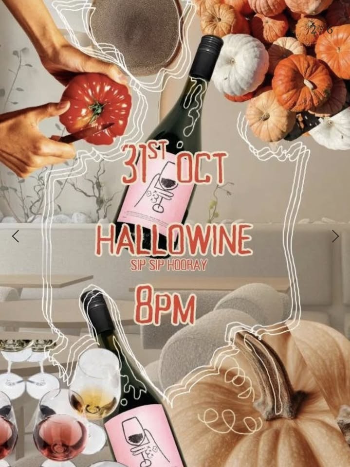 Sip Sip Hooray! HalloWine x Concept 30  !