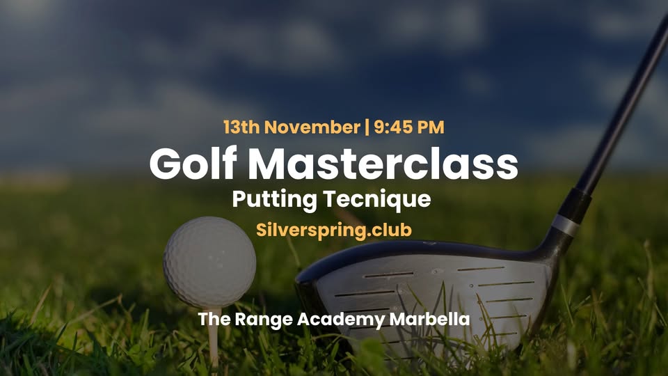 Golf Masterclass. Putter Tecnique