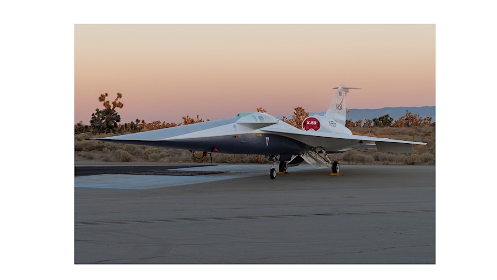NASA’s X-59 First Flight