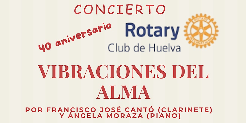 Concierto 40º Aniversario ROTARY CLUB de HUELVA