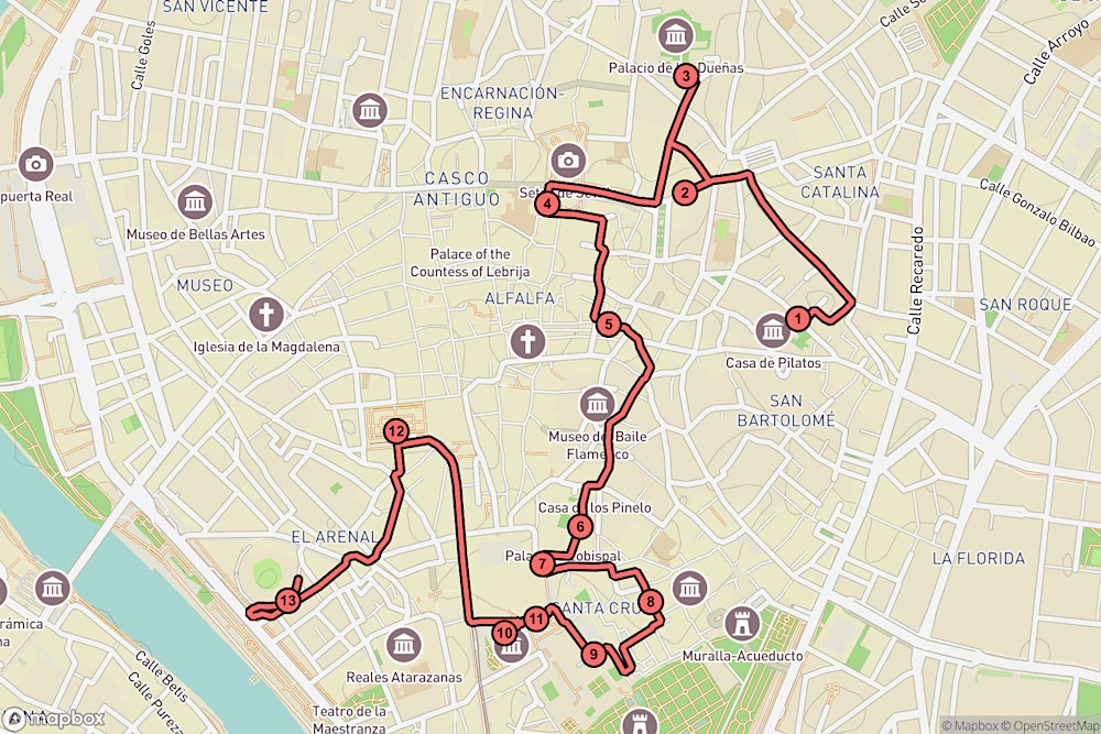 Seville Audio Tour: Palaces, Legends & Echoes of Casco Antiguo