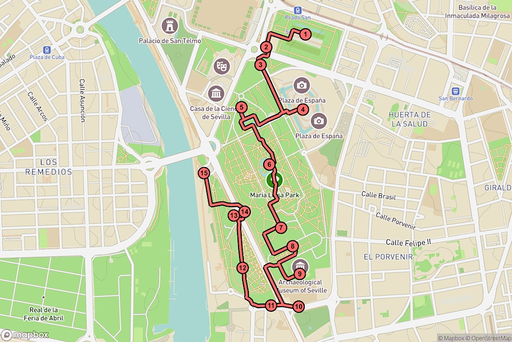 Sevilla Audio Tour: Nature and Culture in El Prado