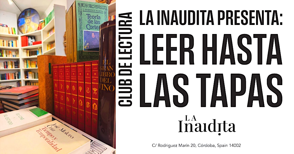 LEER HASTA LAS TAPAS. CLUB DE LECTURA