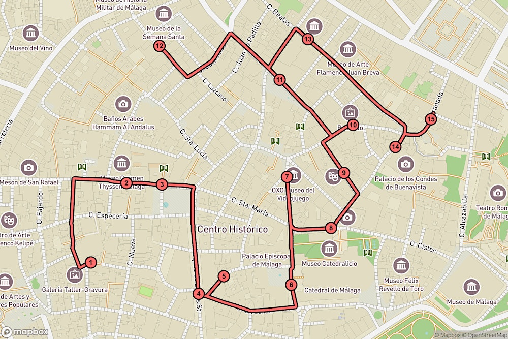 Málaga Audio Tour: Art, Legends & Hidden Gems of the Historic Quarter