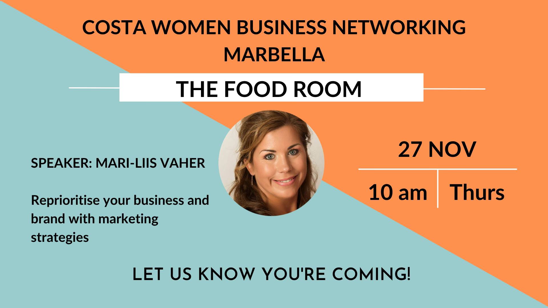 Costa Women Business Networking Marbella – November