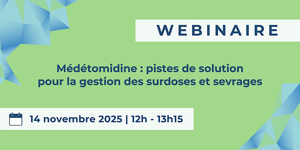 Médétomidine : pistes de solution pour la gestion des surdoses et sevrages