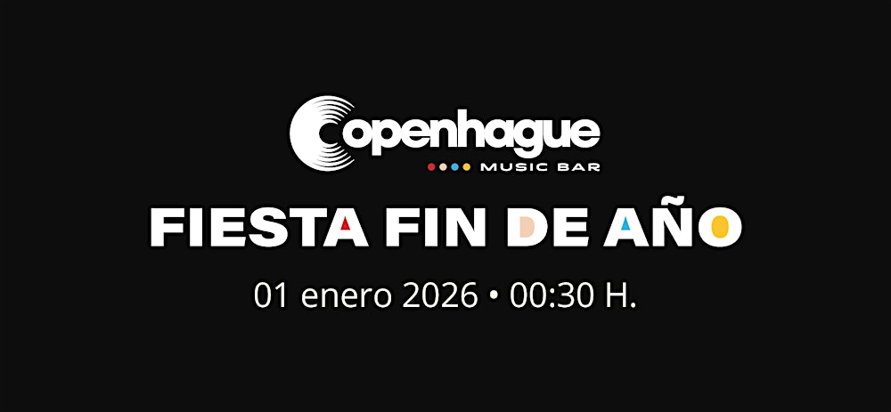 ¡Celebra el fin de año en Copenhague! Incluye 2 copas o 3 cervezas