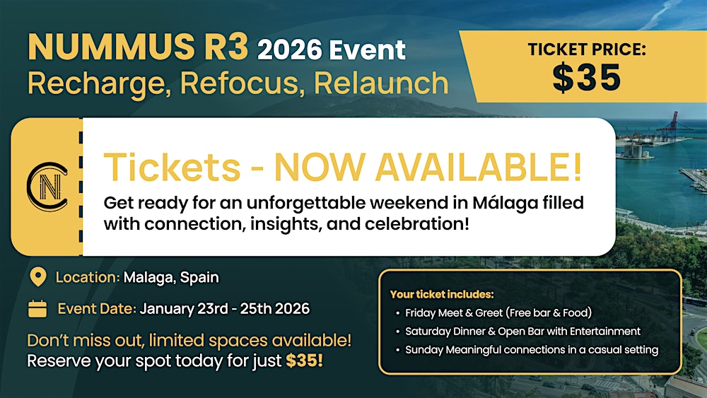 Nummus, Recharge, Refocus, Relaunch Event!