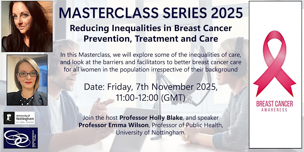 Reducing inequalities in breast cancer prevention & treatment