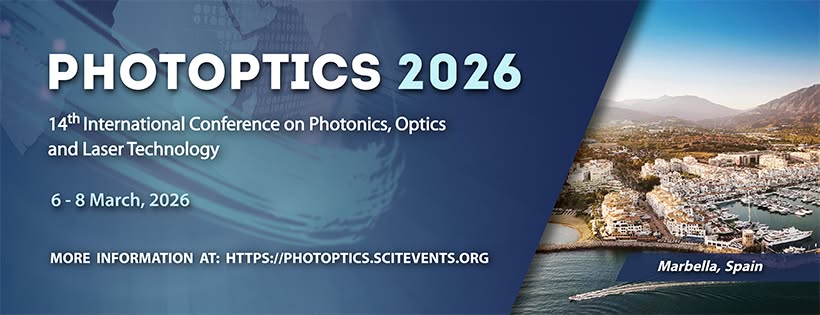 14th International Conference on Photonics, Optics and Laser Technology