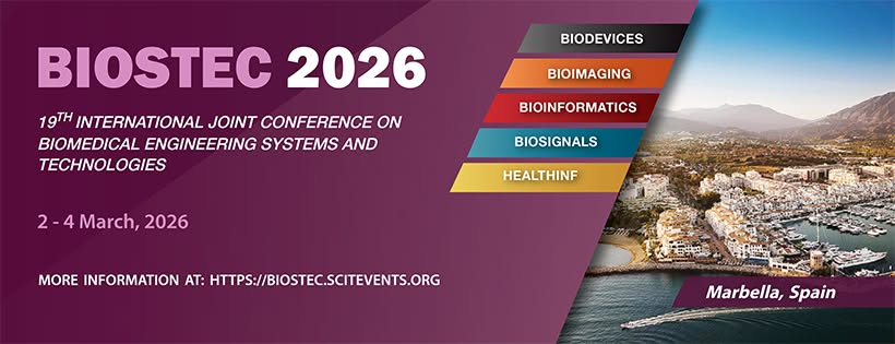 19th International Joint Conference on Biomedical Engineering Systems and Technologies