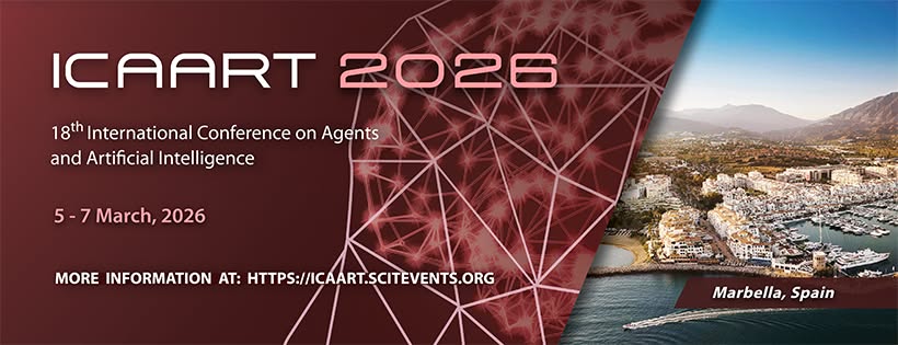 18th International Conference on Agents and Artificial Intelligence