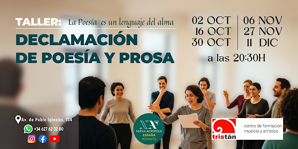 Taller Declamación de Poesía y Prosa