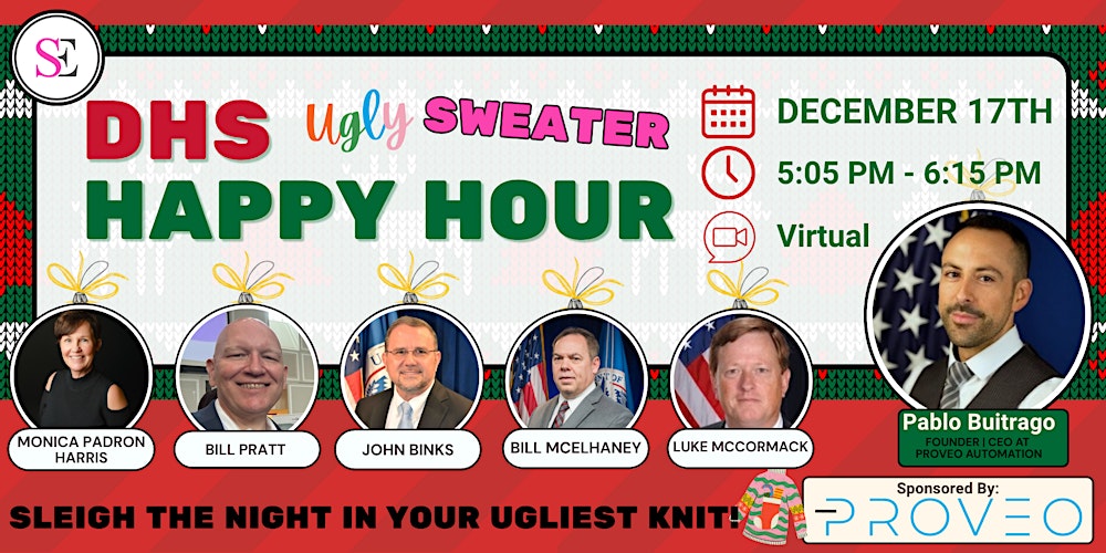 DHS Online Happy Hour sponsored by Proveo Automation