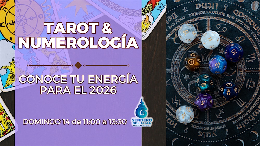 Tarot Evolutivo y Numerología 2026 en Málaga | Descubre tu energía personal