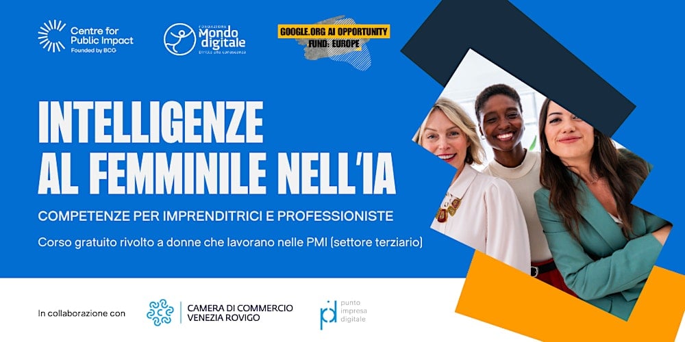 Intelligenze al femminile nell’IA