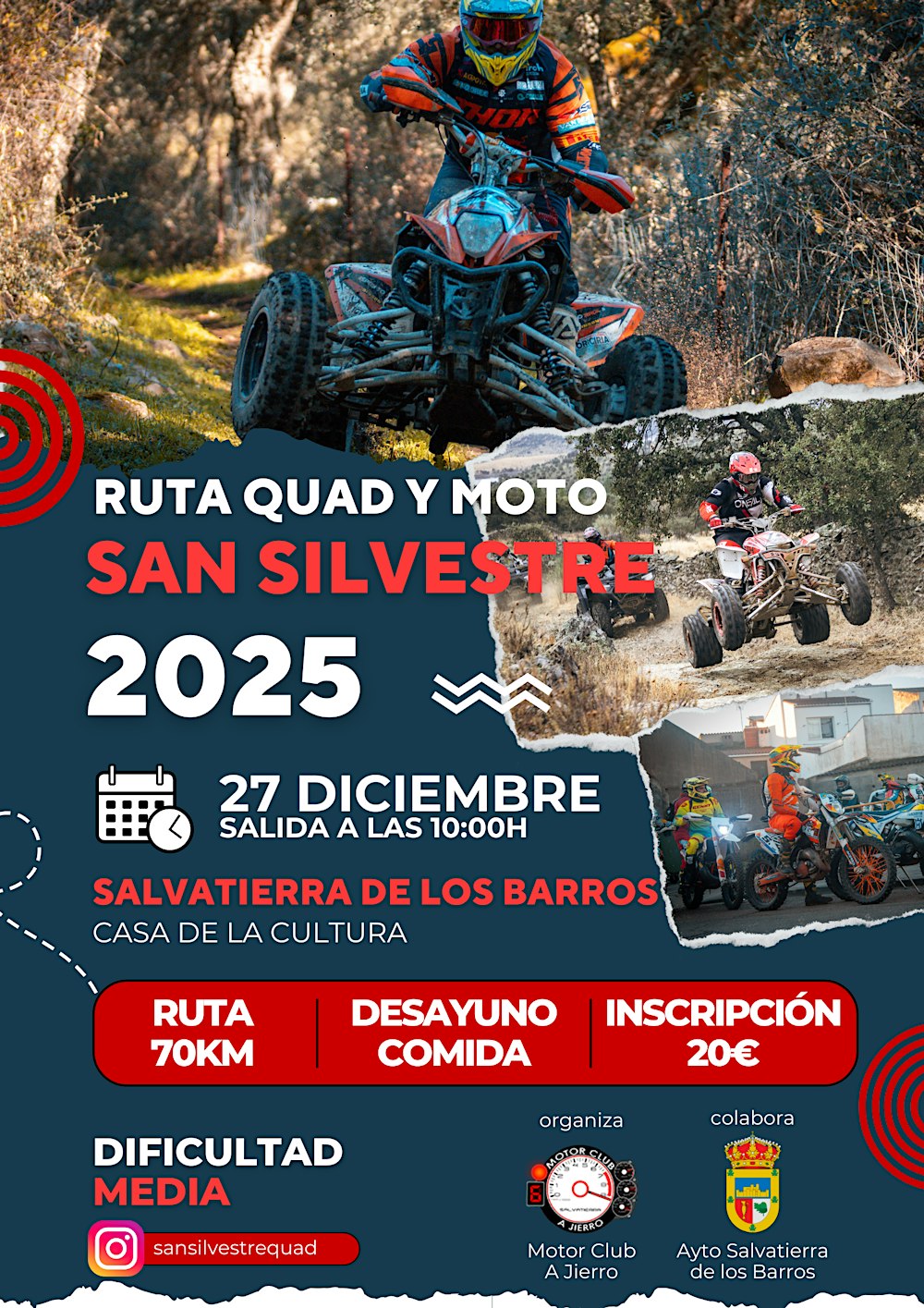 III Ruta QUAD y MOTO San Silvestre – Salvatierra
